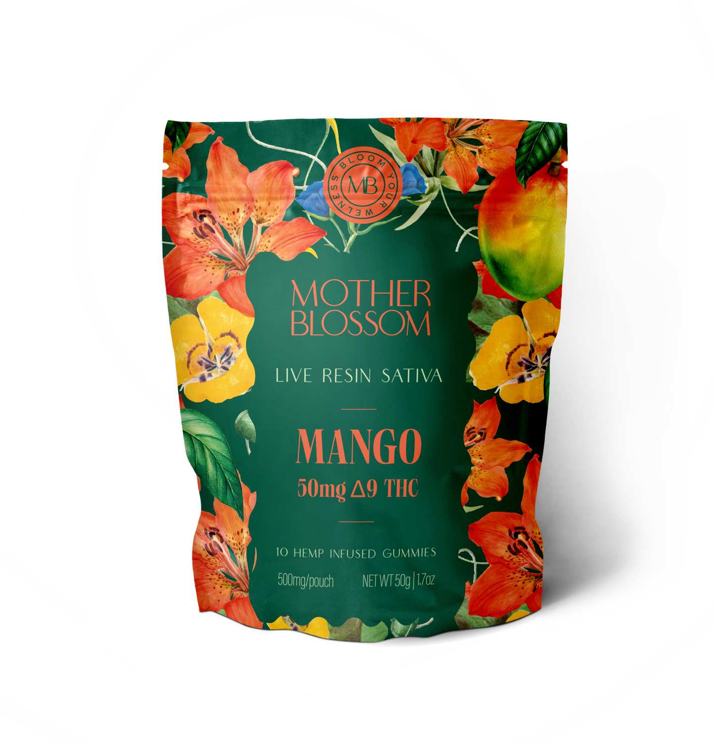 Mother Blossom Mango Gummies