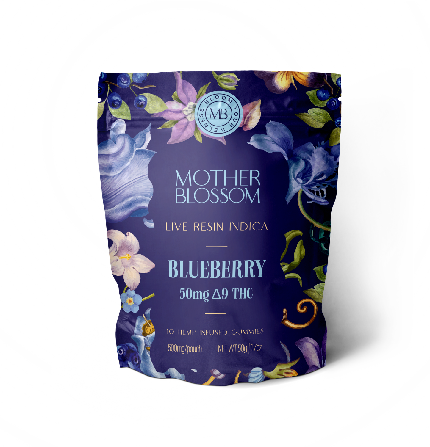 Mother Blossom Blueberry Gummies