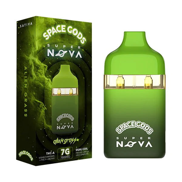 Space Gods Super Nova Disposable | 7g - Alien Grass