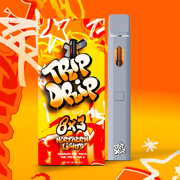 Trip Drip 8x3 Disposable Vape | 3.5g (Northern Lights)